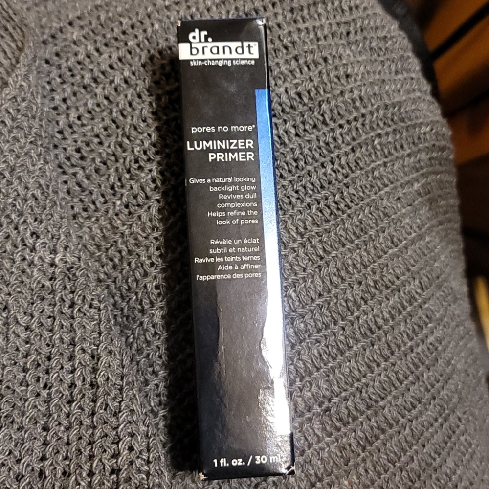 NWT Dr. Brandt Pores No More Luminizer Primer